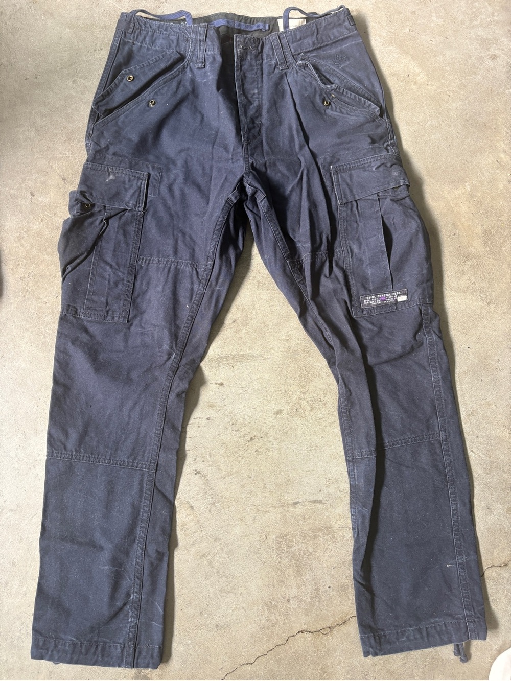 Polo Ralph Lauren Cargo Work Pants - Dark Navy